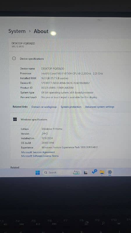 Dell XPS 15 9570 Gaming & Graphic Machine 3