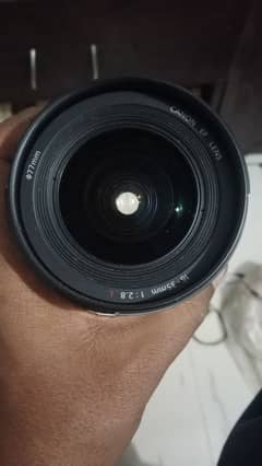 canon 16x35 f 2.8 like new condition 10/10