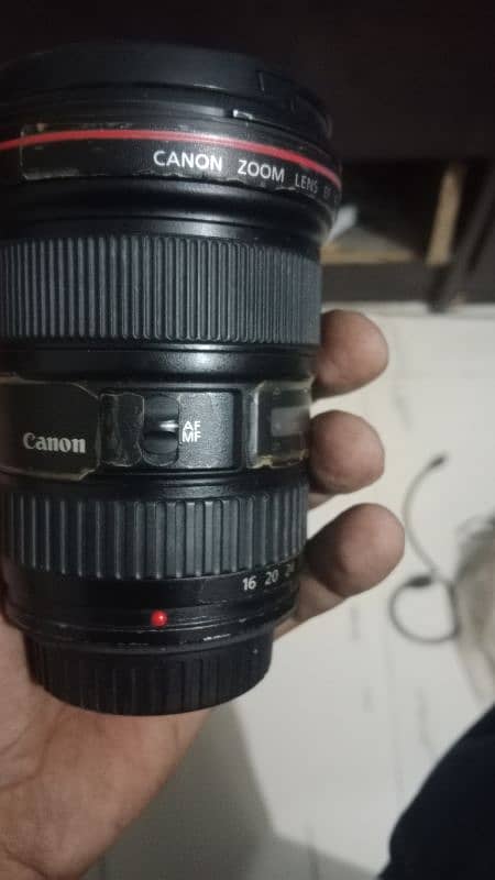 canon 16x35 f 2.8 like new condition 10/10 7