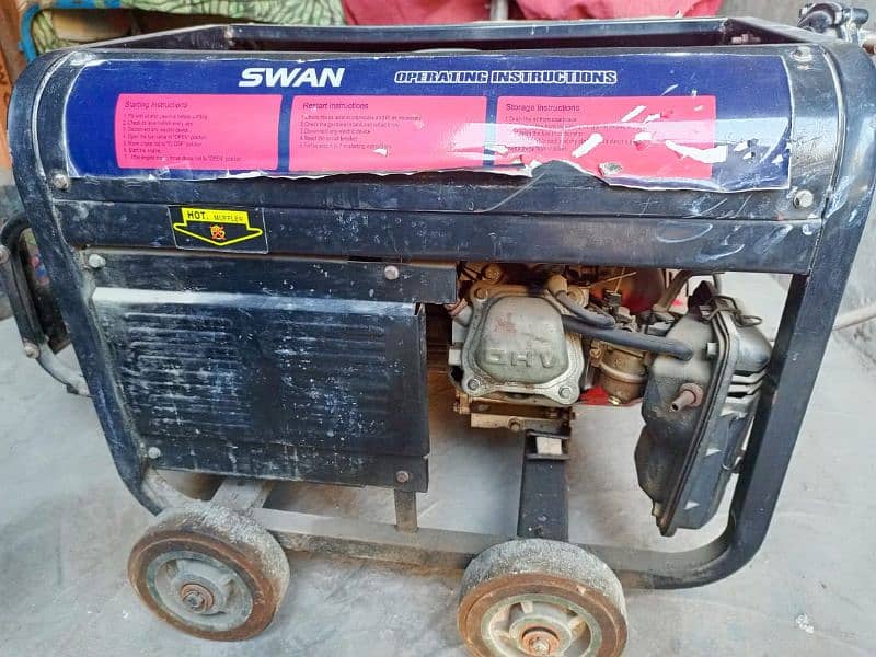 Swan 3.5 kv Generator is available for Sale. 3