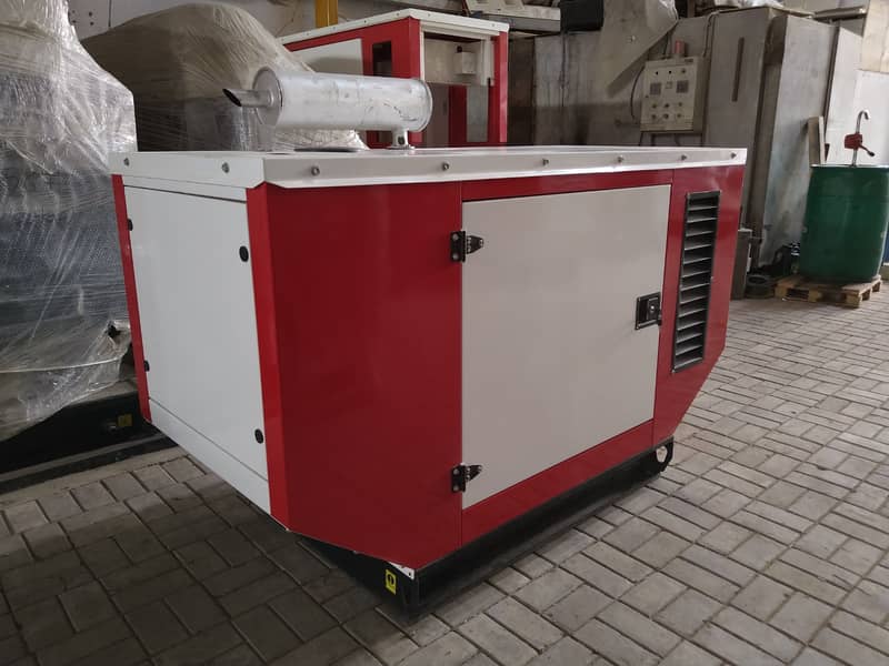 10-15 KVA YD Diesel Generator with Sound and Weather Proof Canopy 1