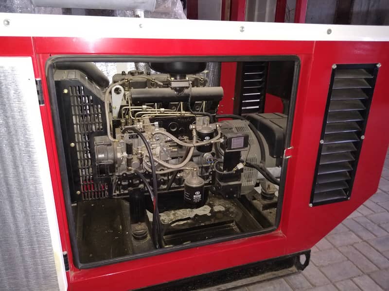 10-15 KVA YD Diesel Generator with Sound and Weather Proof Canopy 3