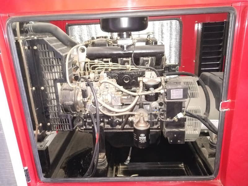 10-15 KVA YD Diesel Generator with Sound and Weather Proof Canopy 4