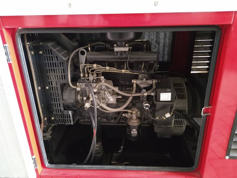 10-15 KVA YD Diesel Generator with Sound and Weather Proof Canopy 6