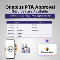 ONEPLUS PTA APPROVALS