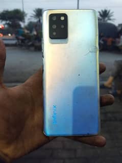 infinix note 10 pro 8gb 128 with only box