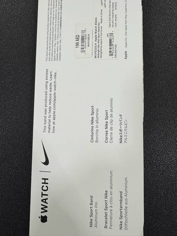 Apple Watch 44-49mmGenuine  Nike sports band 1