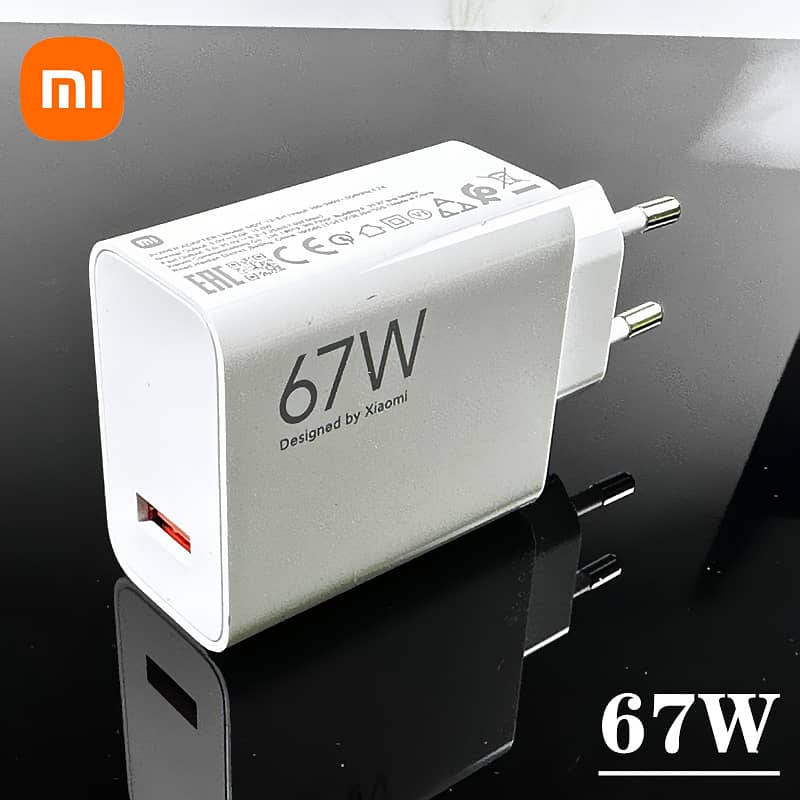 Xiaomi 67W Type C Fast Charger with cable (Original) 0