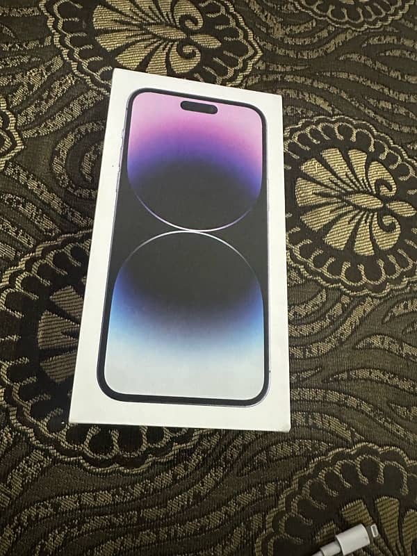 Iphone 14 pro max PTA approved 256gb 4