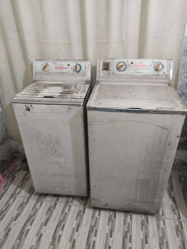 SUPER DIAMOND WASHING MACHINE & SPINNER DRYER 0