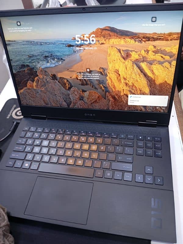 Hp omen i7 10 gen rtx 2060 6 gb 16 gb of RAM 120 gb ssd. 1