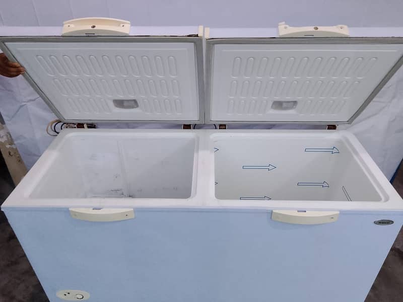 Waves  D freezer doubel door large size cool bank   (0306=4462/443) C 4