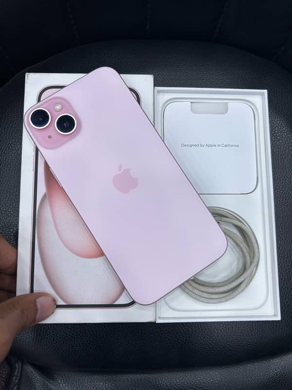 iPhone 15 plus 256GB PTA Approved 0