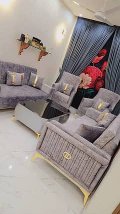 3 3 Seater 2 Sofa Set with 2 Single Sofa