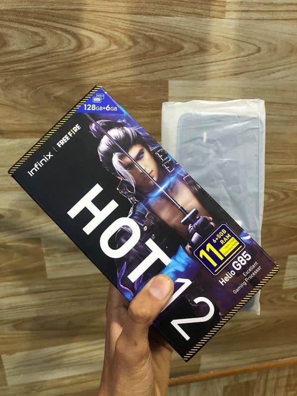 infinix hot 12 6/128 brand new mobile 2