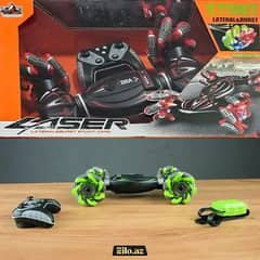 Laser Lateral Burst Stunt Car RQ 3036-1 Hand and Remote Controlled