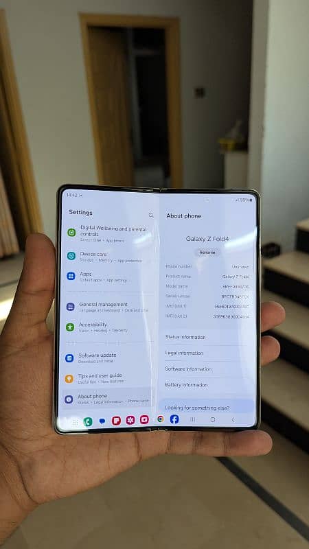 Samsung Galaxy Z fold 4 Official Approved 11