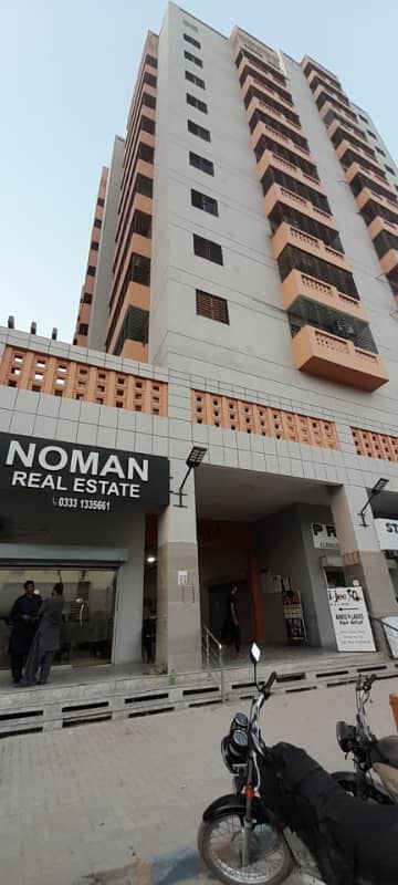 A Perfect Flat Awaits You In Grey Noor Tower & Shopping Mall Karachi 17