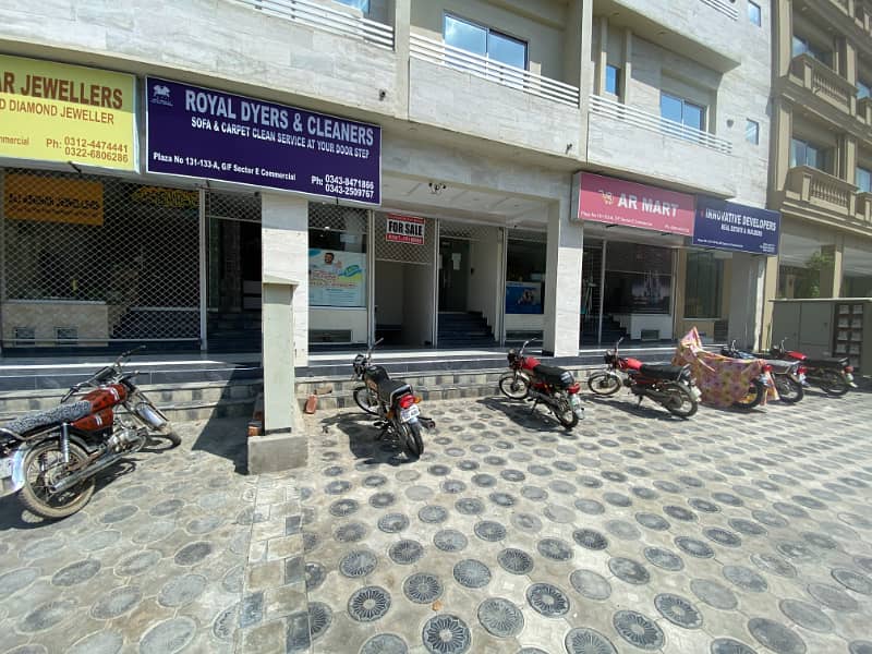 Ground Floor Shop For Sale In Bahria Town Lahore 1