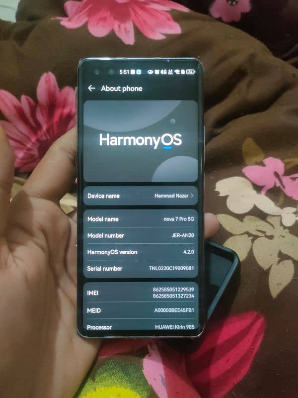 Huawei Nova 7 pro just like new 5