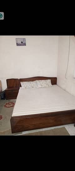 Solid Wooden Bed For Sale