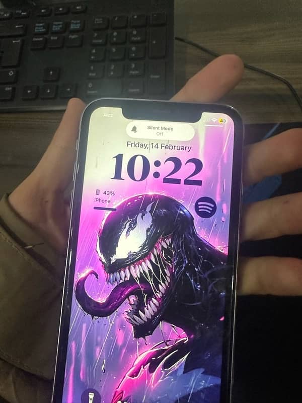 Iphone 11 ( Sim working ) | 128GB |  Purple Color | 4