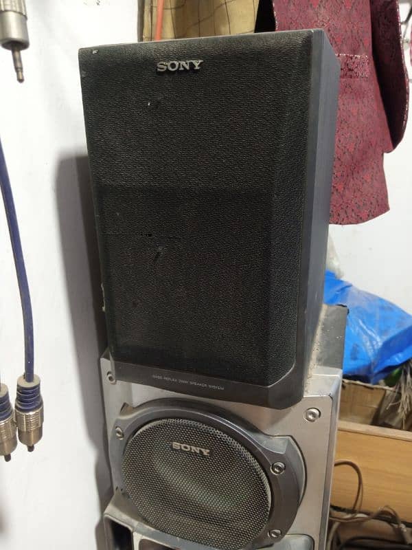 Sony Japan Studio speakers 4 Pieces with amplifier 10