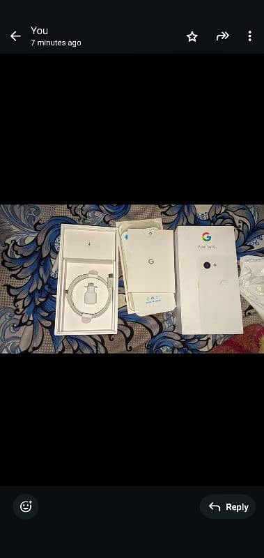 Pixel 3aXL all ok with Box charger and connector urgent sale 7