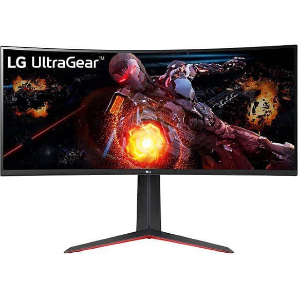 LG 34″ 34GP63A-B UltraGear™ Curved QHD HDR 10 160Hz Gaming Monitor 0