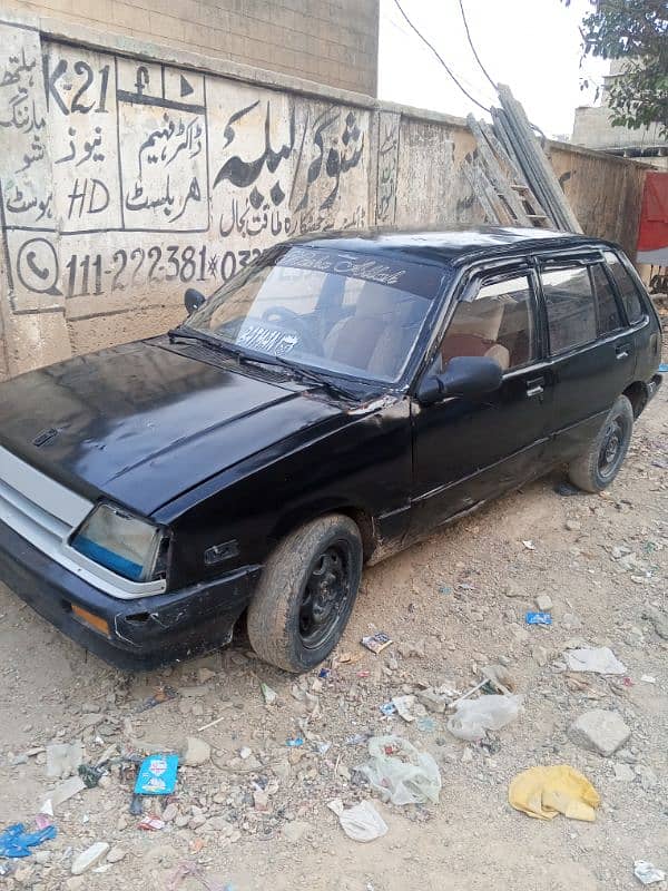 Suzuki Khyber 1990 for sell phone number 03196670856 0