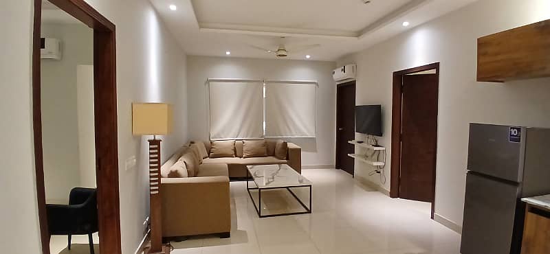 2 Bed Furnished Fully Luxury Residential Apartment Available For Rent Near DHA Phase 4 16