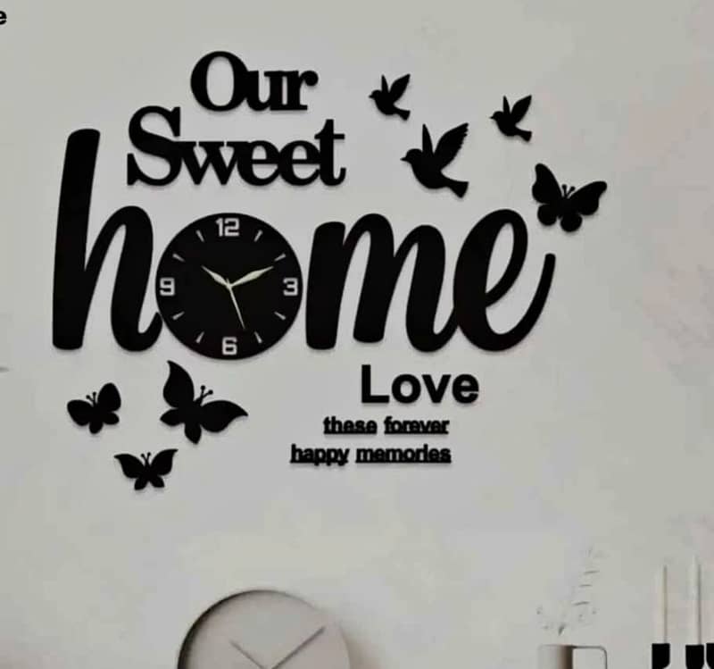 Home Decoration Pieces Wall Clock 1