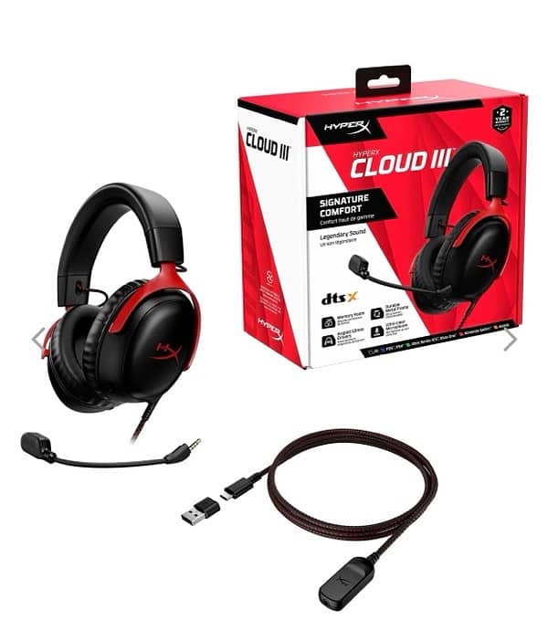 Hyper X Cloud 3 wired Gaming Headphone 2