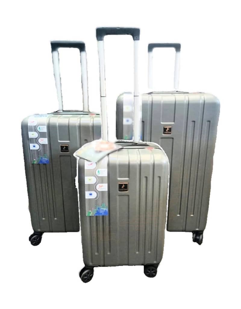 Luggage Bag | Travel Suitcase | Rolling Trolley Bag | Hard Shell | E-3 3