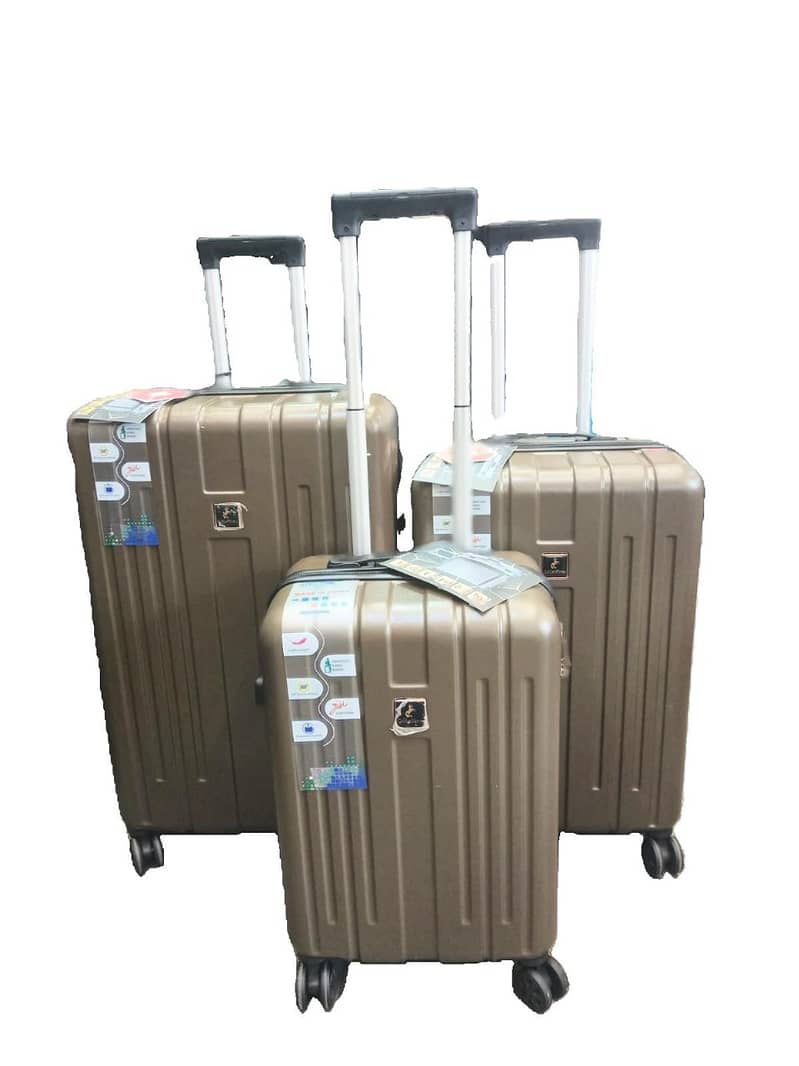 Luggage Bag | Travel Suitcase | Rolling Trolley Bag | Hard Shell | E-3 10