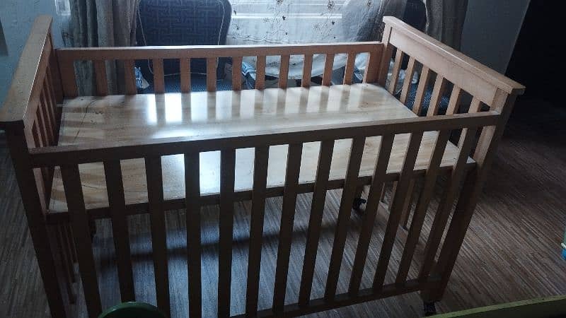 Baby Cot Wooden 0