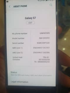 samsung s7 4/32 non pta 10/8