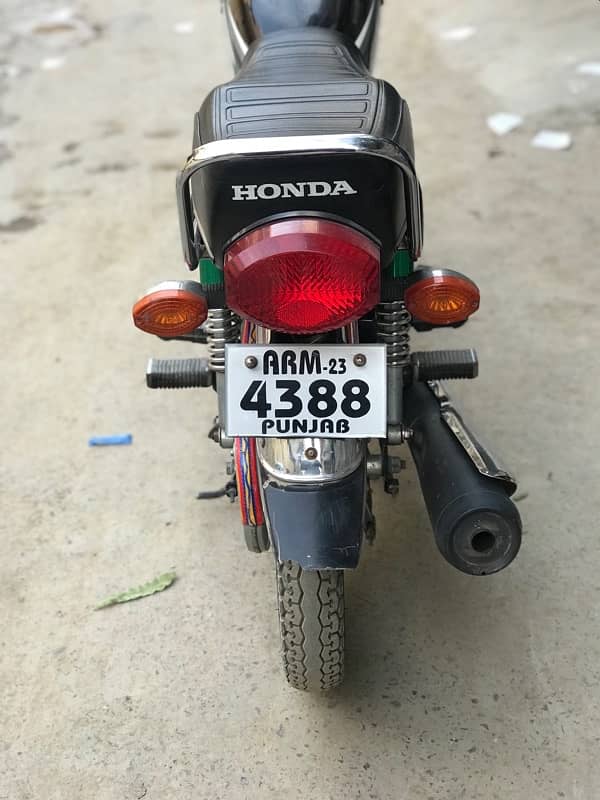 Honda Cg125 2023 Black 5