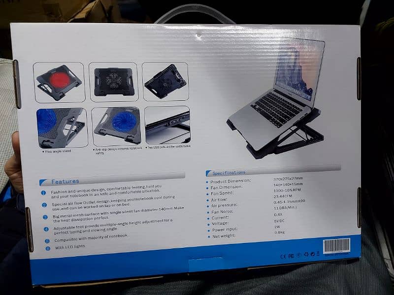 Laptop Cooling Pad and Stand 1