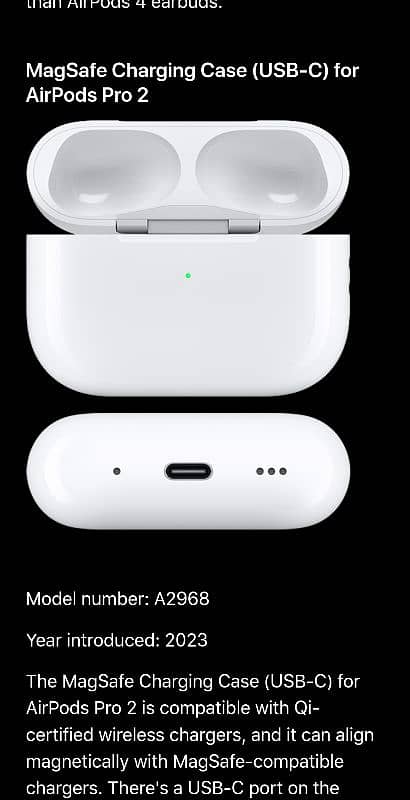 Airpods pro 2 (2nd gen) USB-C Original 4