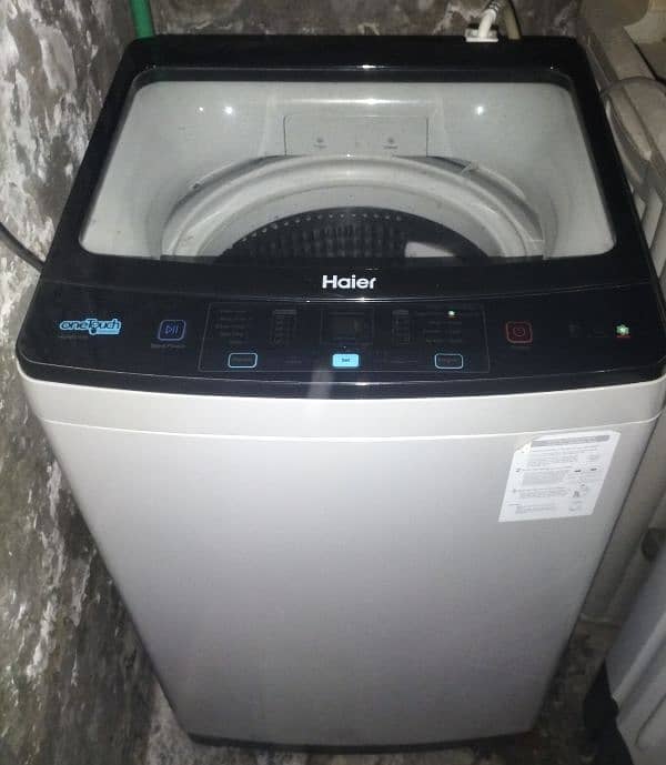 haier 8.5 kg fully automatic washing machine 2