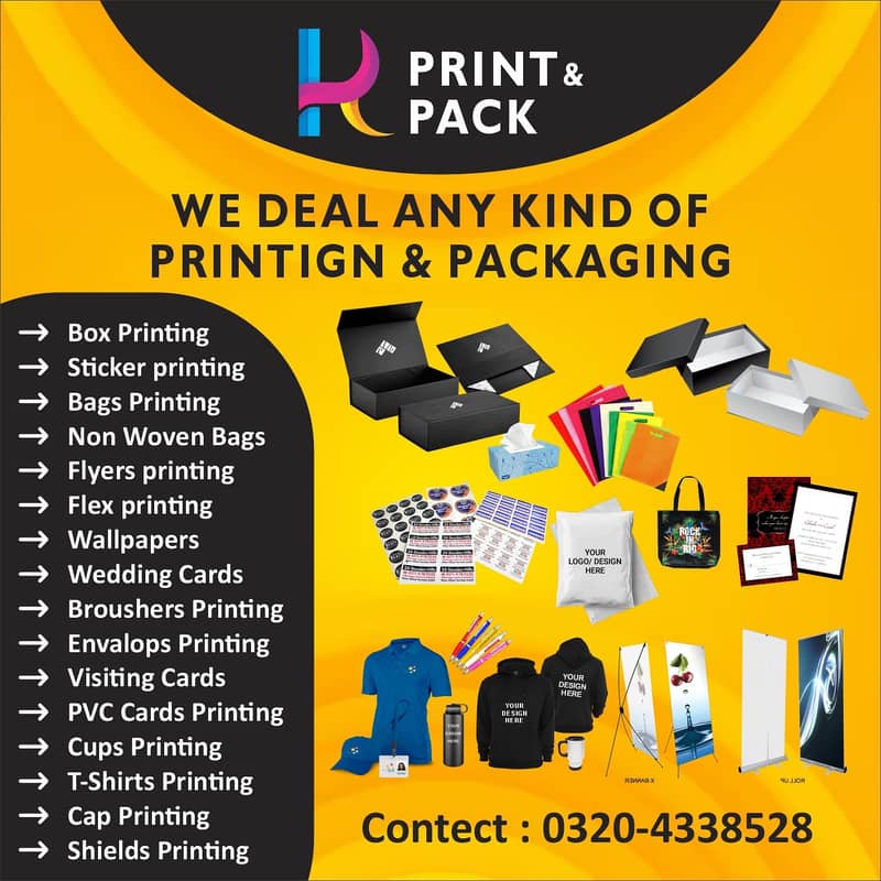 Printing Services, Print & Pack, Graphic Design, Labels & Stickers 0