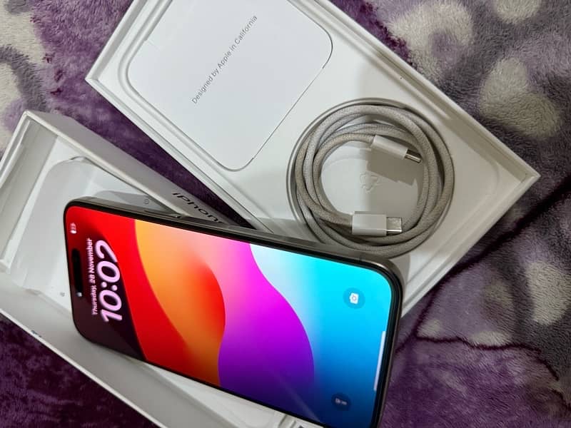 iphone 15 pro max 256 Gb lla non pta natural titanium 5