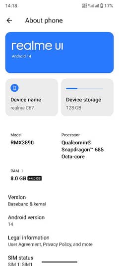 realme c67