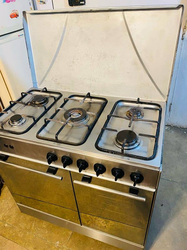 corona cooking range 5 burner 4