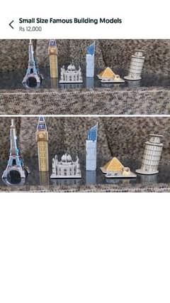 Famous Buildings And Ships Models