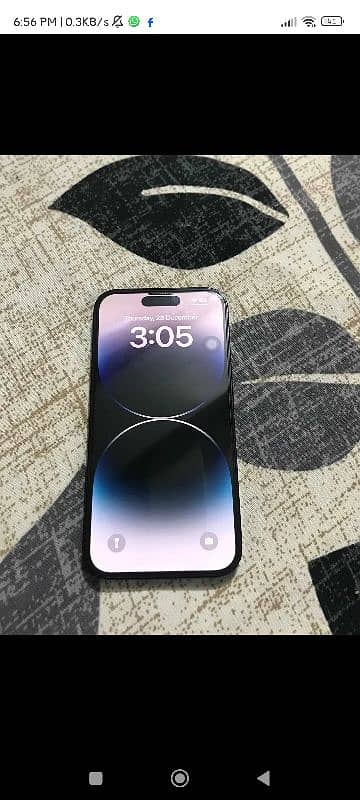 i phone 14 pro 10by 10 condition 97 battery health and ,128gb jv 0