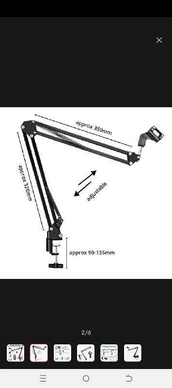 Mike stand for sale 3