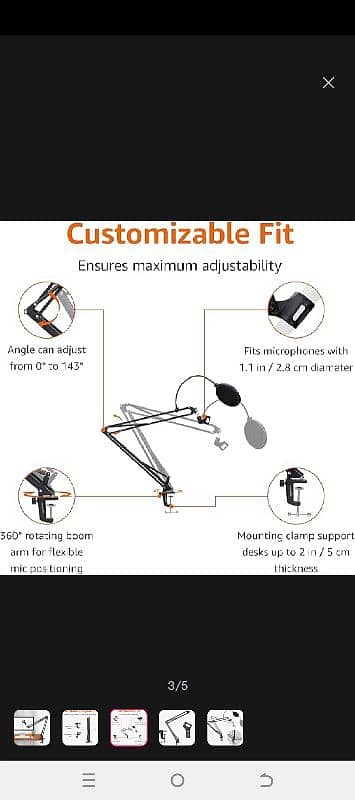 Mike stand for sale 9