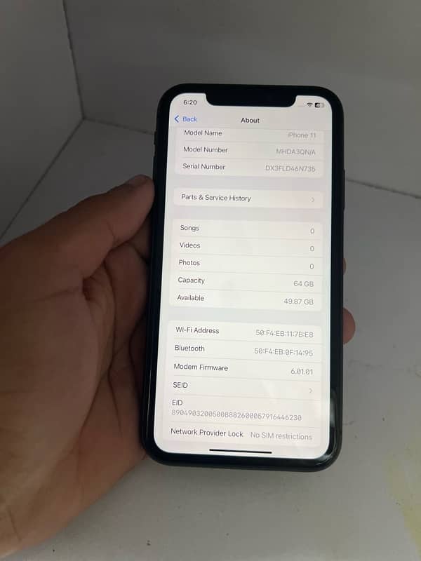 iPhone 11 factory unlock waterpack 4